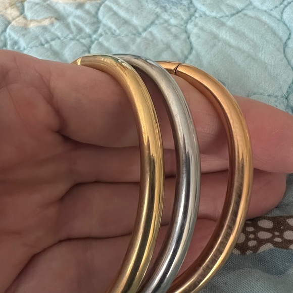 3 Hinged Bangles - Picture 1 of 3